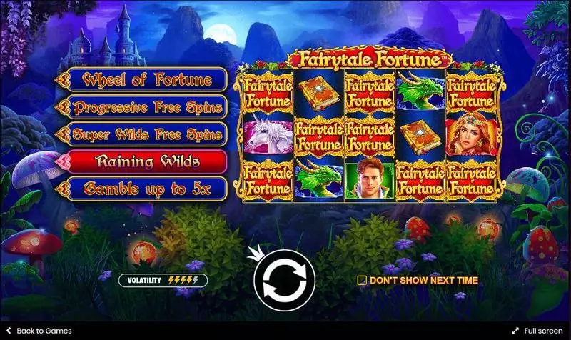 Fairytale Fortune Slots made by Pragmatic Play - Info and Rules