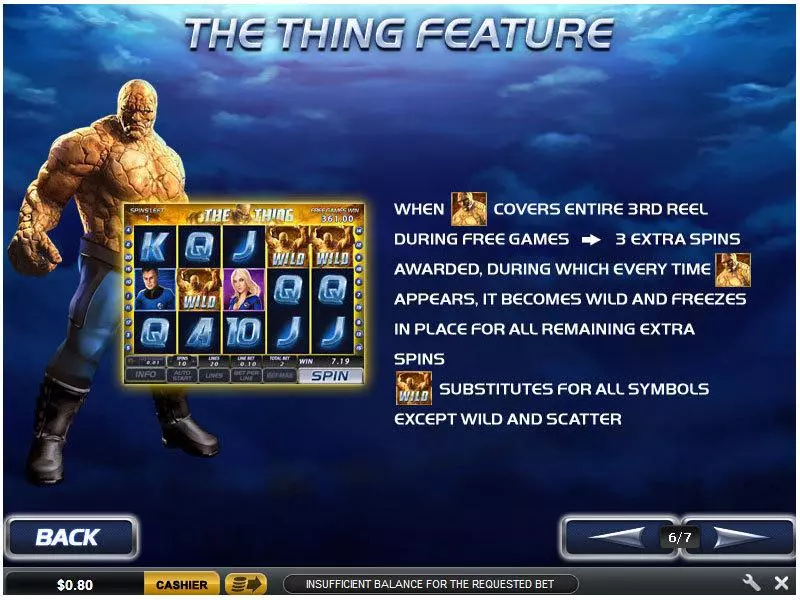 Fantastic Four Slots made by PlayTech - Bonus 4