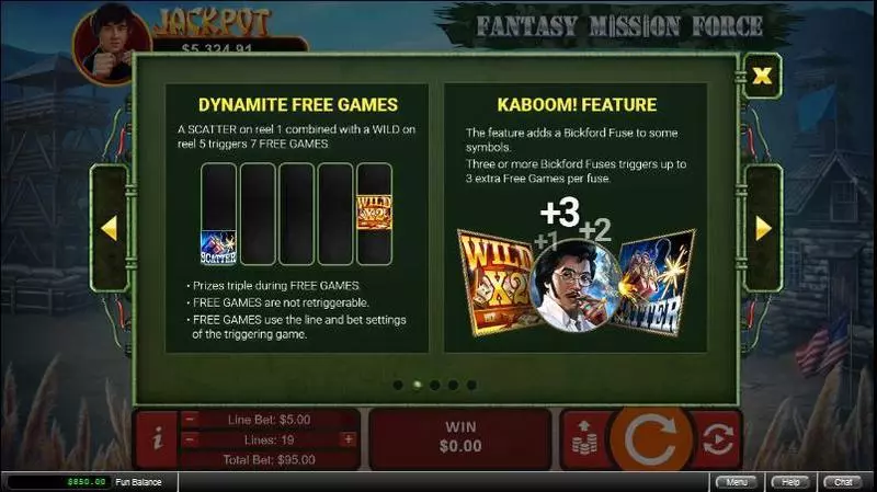 Fantasy Mission Force Slots made by RTG - Bonus 2