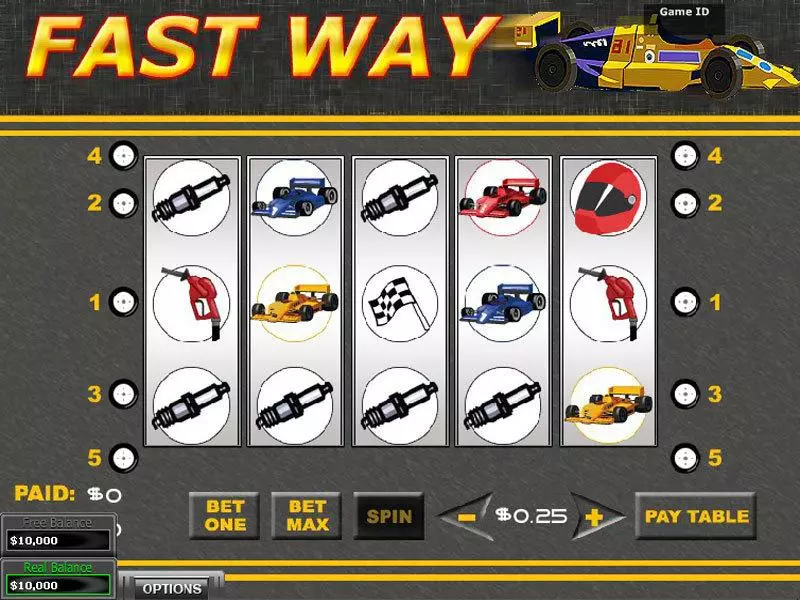 Fast Way Slots made by DGS - Main Screen Reels