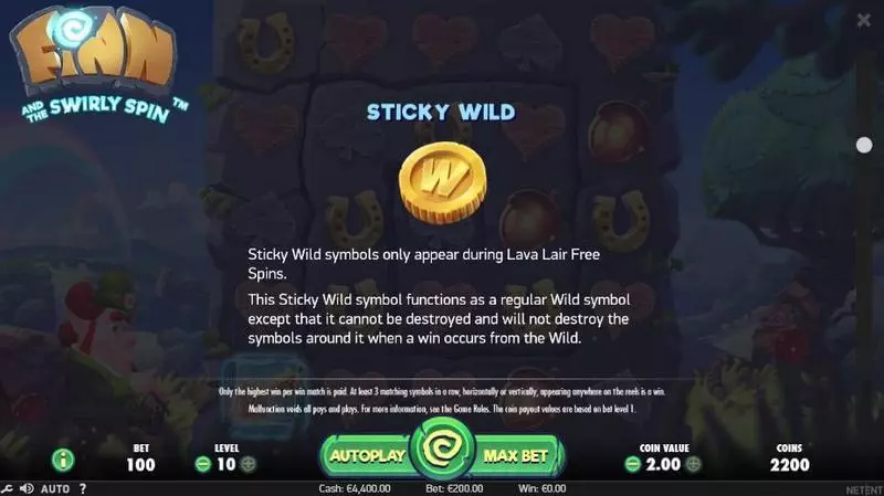 Finn and the Swirly Spin Slots made by NetEnt - Bonus 4