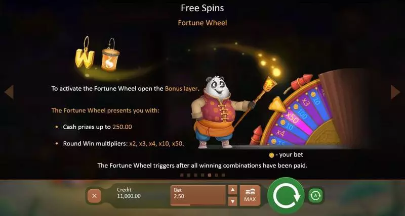 Fireworks Master Slots made by Playson - Free Spins Feature