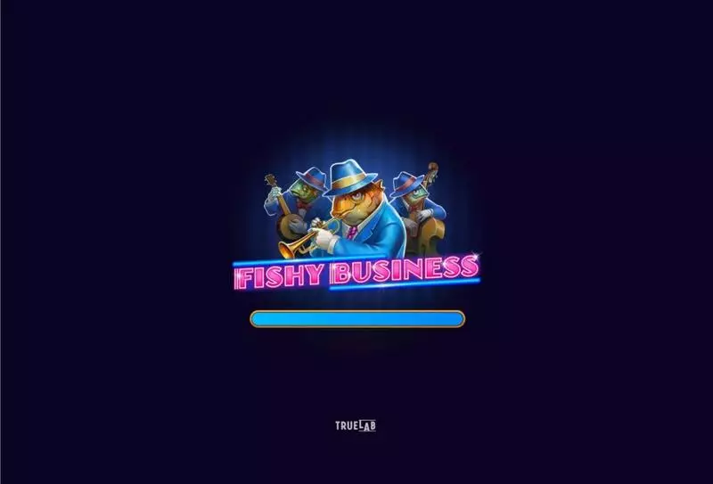 Fishy Business Slots made by TrueLab Games - Introduction Screen