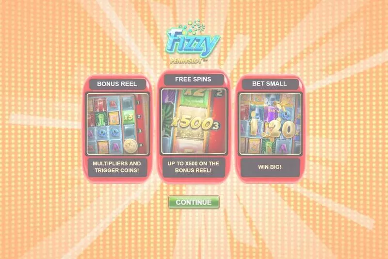 Fizzy Pennyslot Slots made by Big Time Gaming - Info and Rules