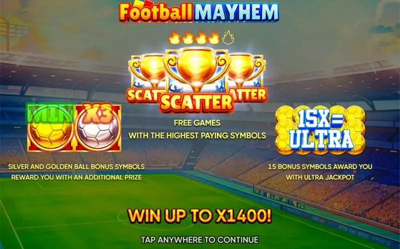 Football Mayhem Slots made by Endorphina - Info and Rules