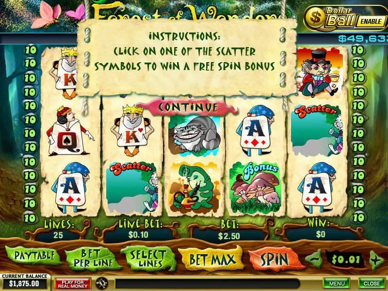 Forest of Wonders Slots made by PlayTech - Bonus 2