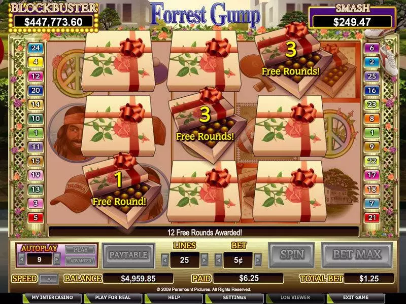 Forrest Gump Slots made by CryptoLogic - Bonus 2