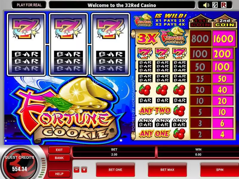 Fortune Cookie Slots made by Microgaming - Main Screen Reels