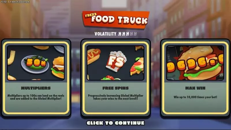 Fred'  Food Truck Slots made by Hacksaw Gaming - Info and Rules