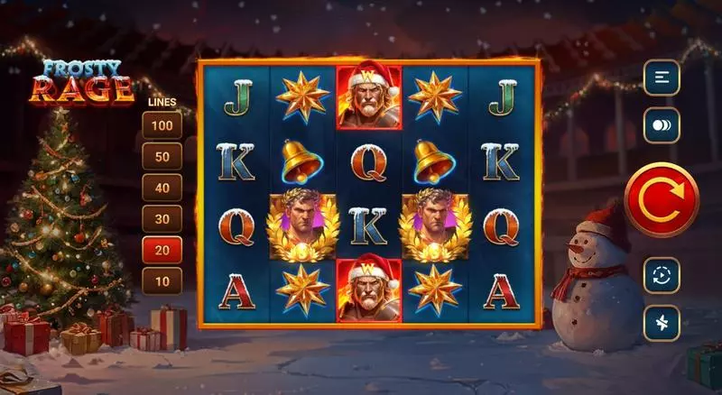 Frosty Rage Slots made by TrueLab Games - Main Screen Reels