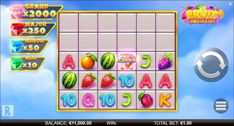 Fruit Combinator Slots made by ReelPlay - Main Screen Reels