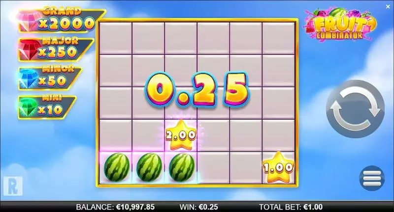 Fruit Combinator Slots made by ReelPlay - Winning Screenshot