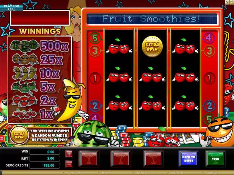 Fruit Smoothie Slots made by Microgaming - Bonus 1