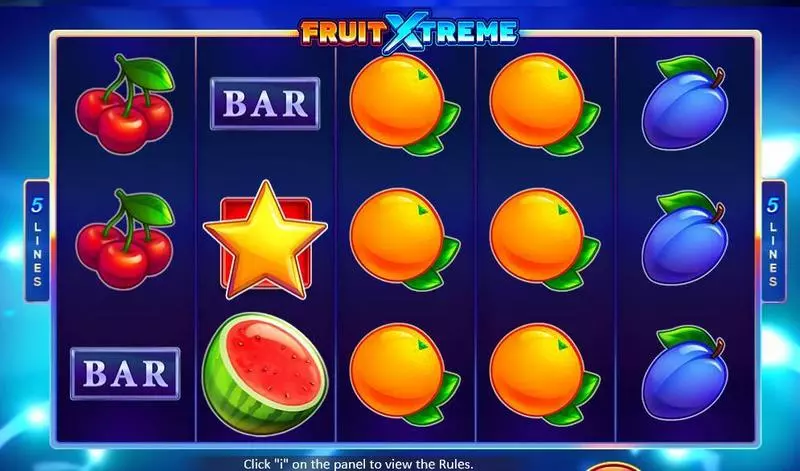 Fruit Xtreme Slots made by Playson - Main Screen Reels