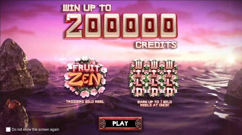 Fruit Zen Slots made by BetSoft - Info and Rules