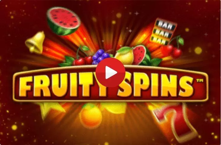 Fruity Spins Slots made by Dragon Gaming - Introduction Screen