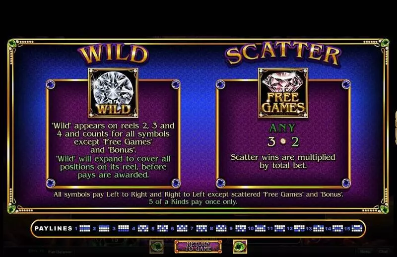 Gemtopia Slots made by RTG - Info and Rules