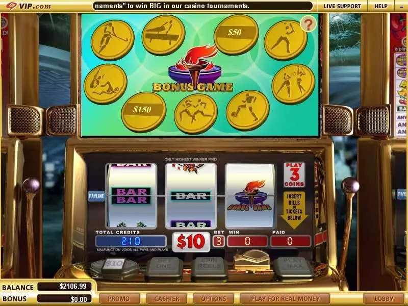 Go for Gold Slots made by WGS Technology - Bonus 1