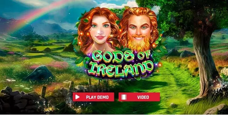 Gods of Ireland Slots made by Red Rake Gaming - Introduction Screen