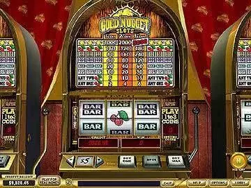 Gold Nugget Slots made by PlayTech - Main Screen Reels