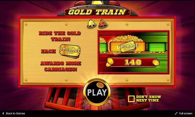 Gold Train Slots made by Pragmatic Play - Info and Rules