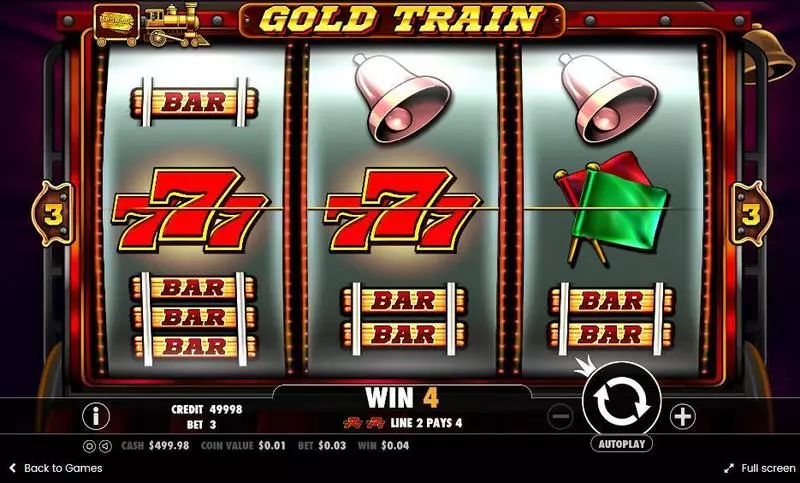 Gold Train Slots made by Pragmatic Play - Main Screen Reels