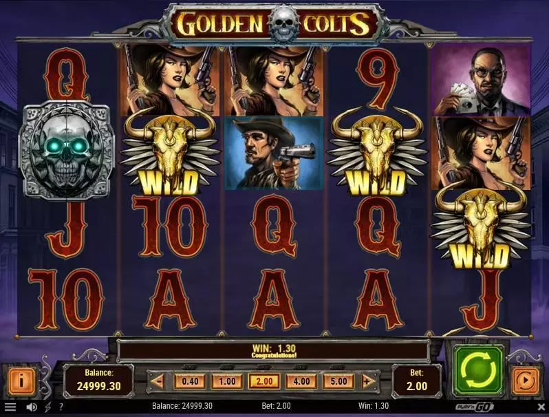 Golden Colts Slots made by Play'n GO - Main Screen Reels