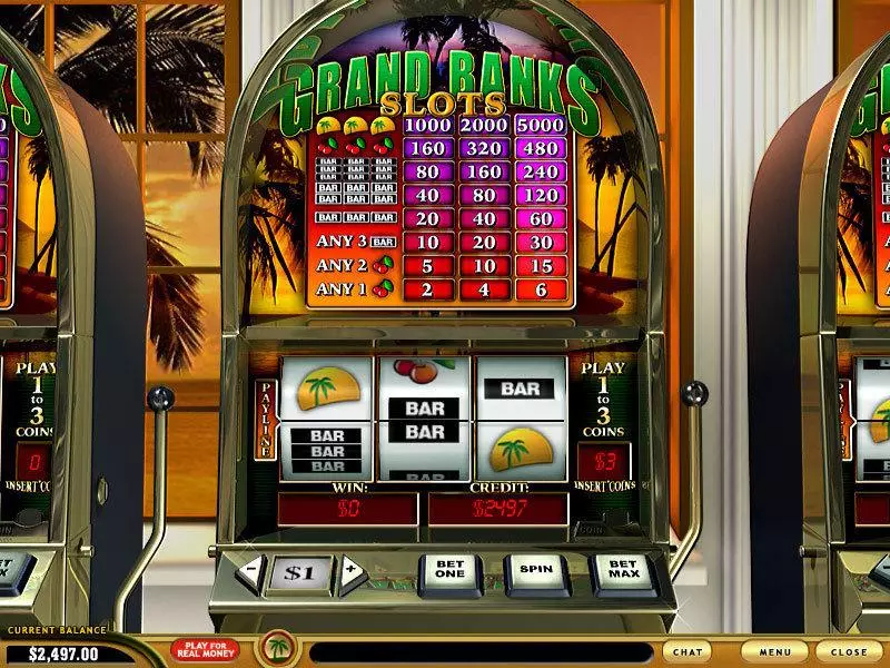 Grand Banks Slots made by PlayTech - Main Screen Reels