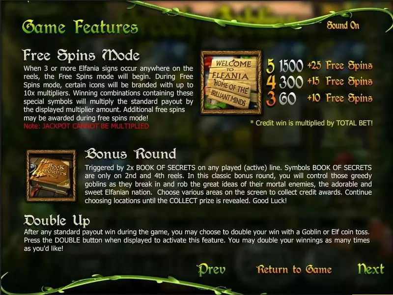 Greedy Goblins Slots made by BetSoft - Info and Rules