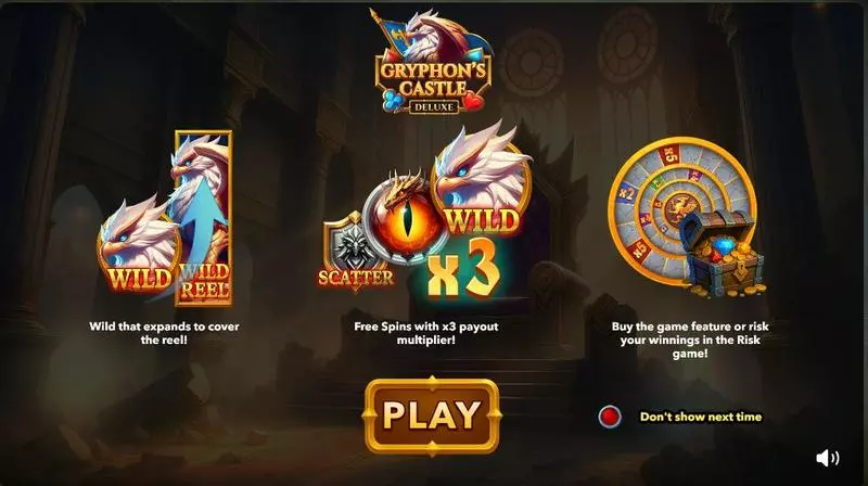Gryphon`s Castle Deluxe Slots made by Mascot Gaming - Info and Rules