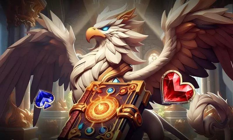 Gryphon`s Castle Deluxe Slots made by Mascot Gaming - Introduction Screen