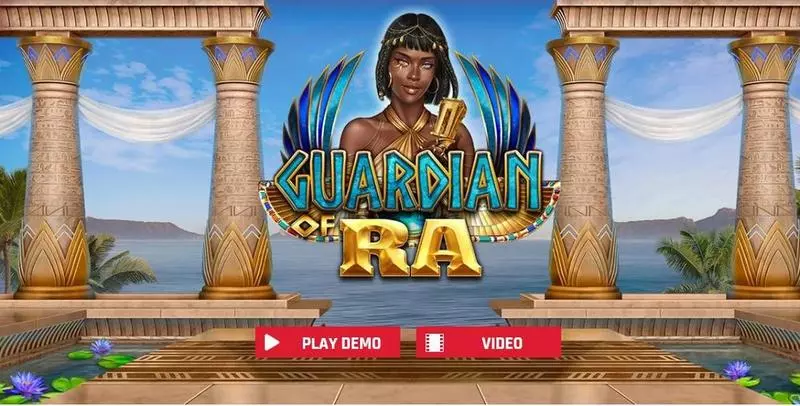 Guardian of Ra Slots made by Red Rake Gaming - Introduction Screen