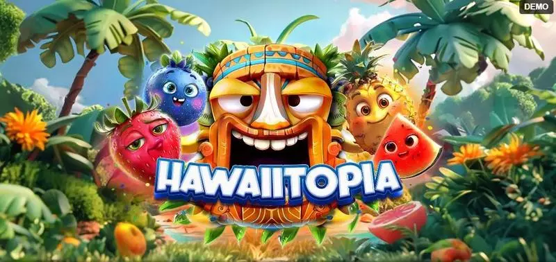 Hawaiitopia Slots made by Red Rake Gaming - Introduction Screen