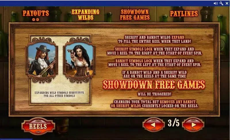 Heart of the Frontier Slots made by PlayTech - Free Spins Feature