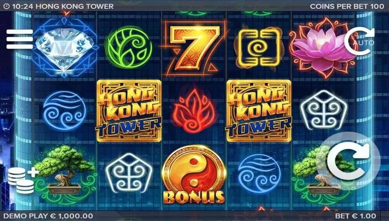 Hong Kong Tower Slots made by Elk Studios - Main Screen Reels