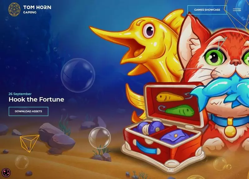 Hook The Fortune Slots made by Tom Horn Gaming - Introduction Screen