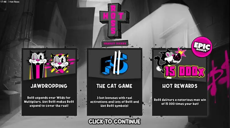 Hot Ross Slots made by Hacksaw Gaming - Info and Rules