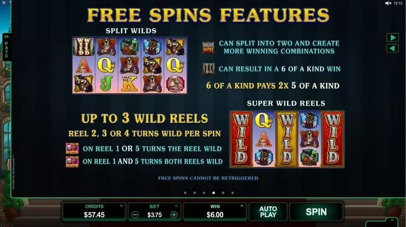Hound Hotel Slots made by Microgaming - Info and Rules