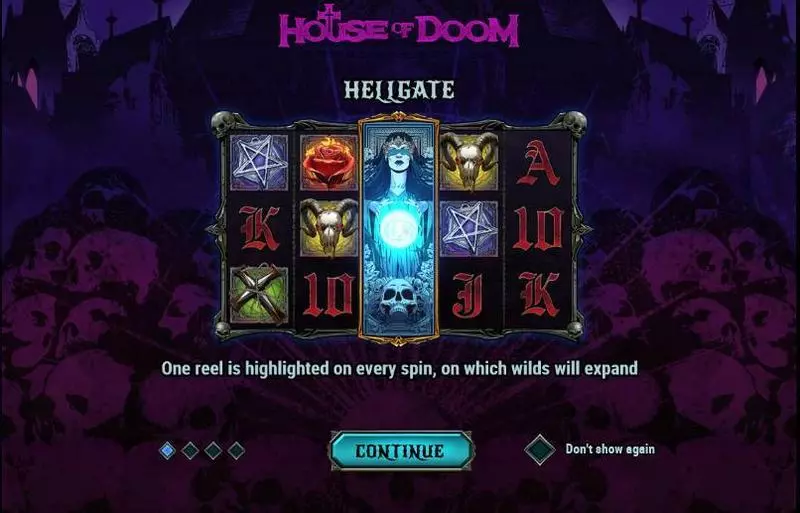 House of Doom Slots made by Play'n GO - Info and Rules