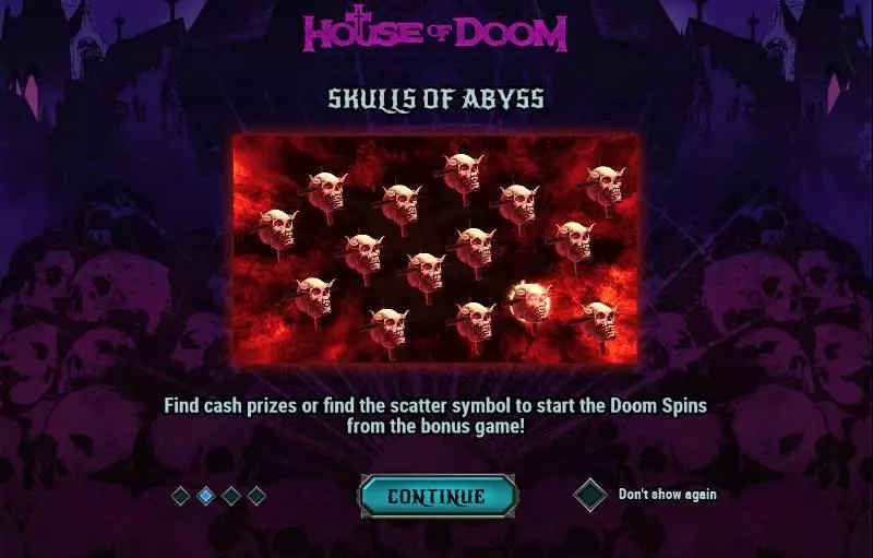 House of Doom Slots made by Play'n GO - Info and Rules
