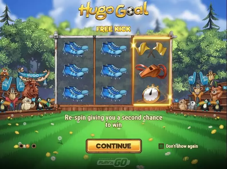 Hugo Goal Slots made by Play'n GO - Info and Rules