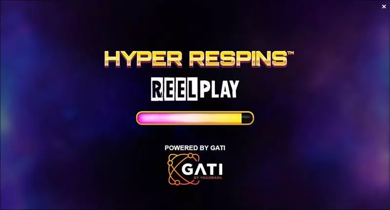 Hyper Respins Slots made by ReelPlay - Introduction Screen