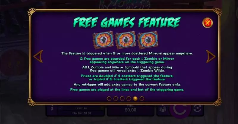 I, Zombie Slots made by RTG - Bonus 2