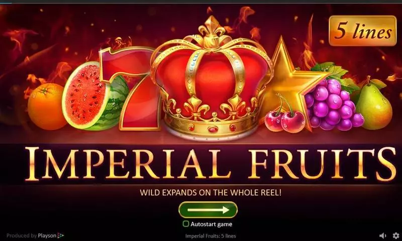 Imperial Fruits Slots made by Playson - Info and Rules