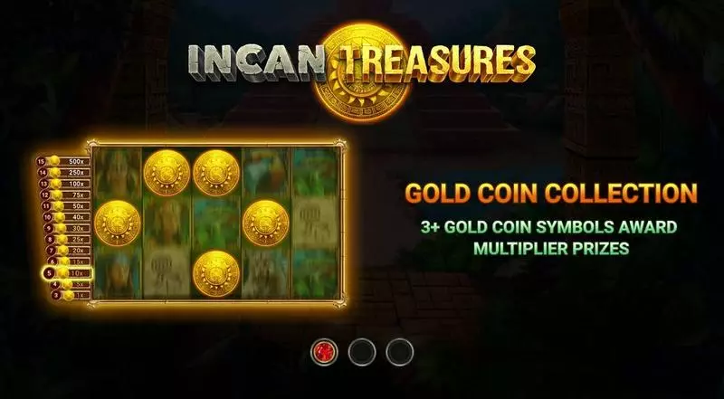 Incan Treasures Slots made by Wizard Games - Introduction Screen