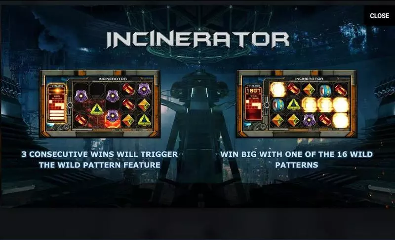 Incinerator Slots made by Yggdrasil - Info and Rules