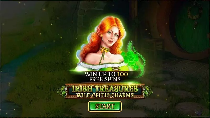Irish Treasures – Wild Celtic Charms Slots made by Spinomenal - Introduction Screen
