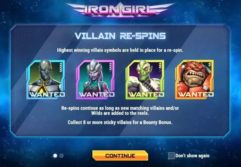 Iron Girl Slots made by Play'n GO - Info and Rules