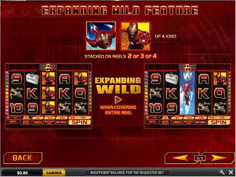 Iron Man Slots made by PlayTech - Bonus 2
