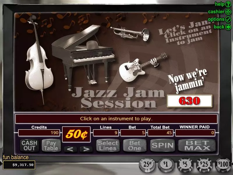 Jazz Time Slots made by RTG - Bonus 2
